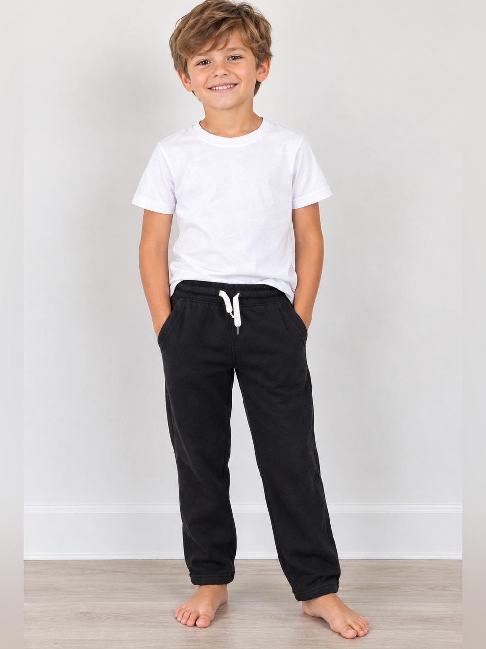 Old Navy Boys Sweatpants Size S 6–7 Black
